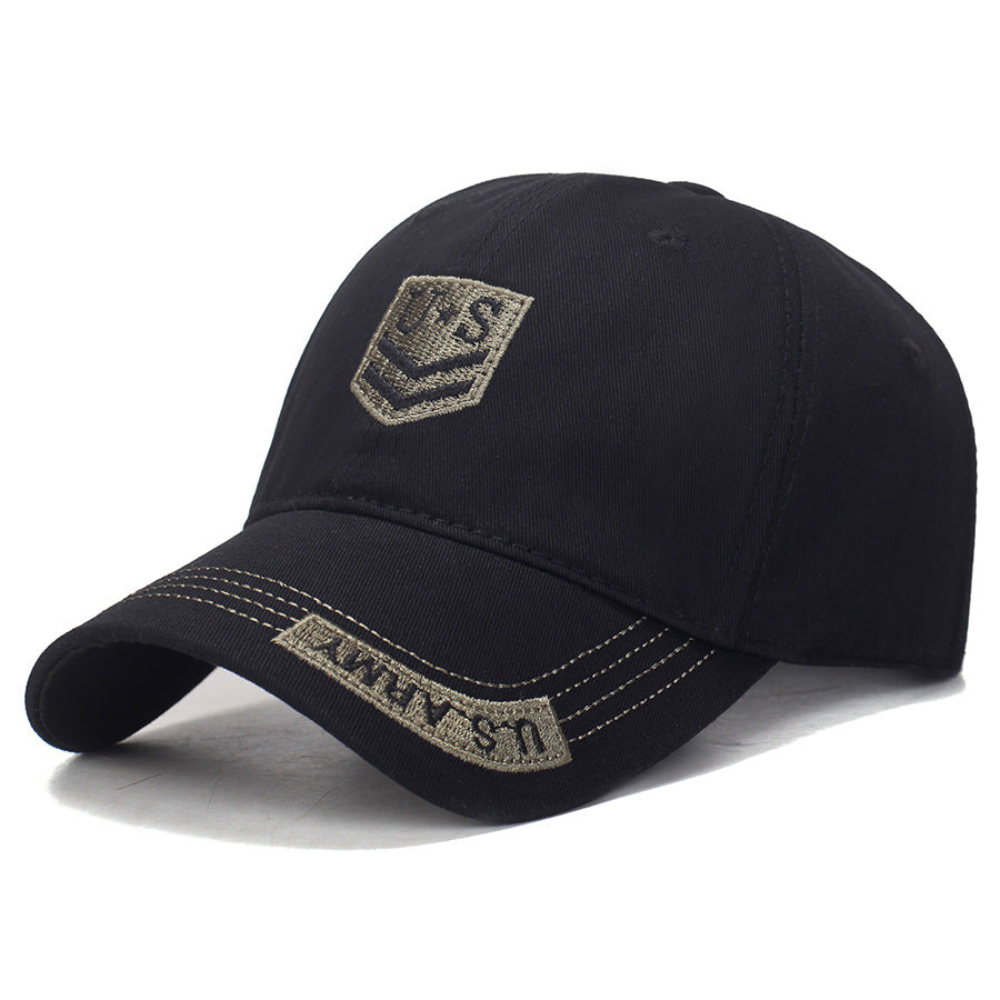 Embroidered US baseball cap